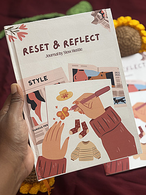 Reset & Reflect Edition (4-Month Guided Journal) JD