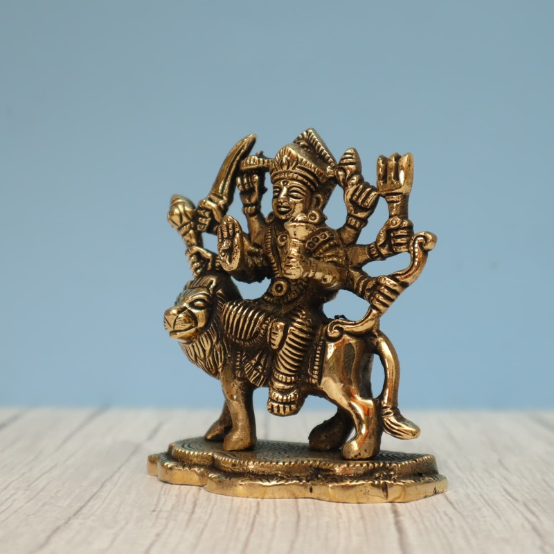 Brass Durga2