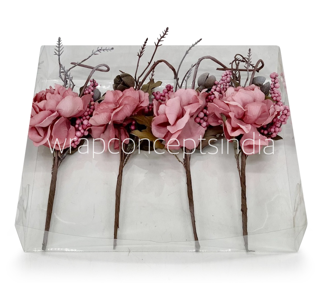 Rouge Peony Ready Bunch on Stick