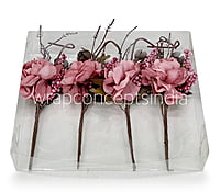 Rouge Peony Ready Bunch on Stick