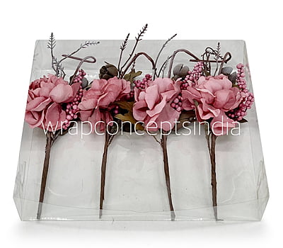 Rouge Peony Ready Bunch on Stick