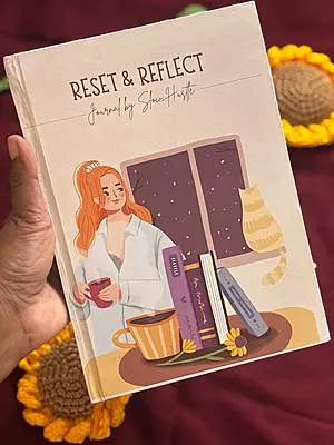 testReset & Reflect Edition (4-Month Guided Journal) Lady pink