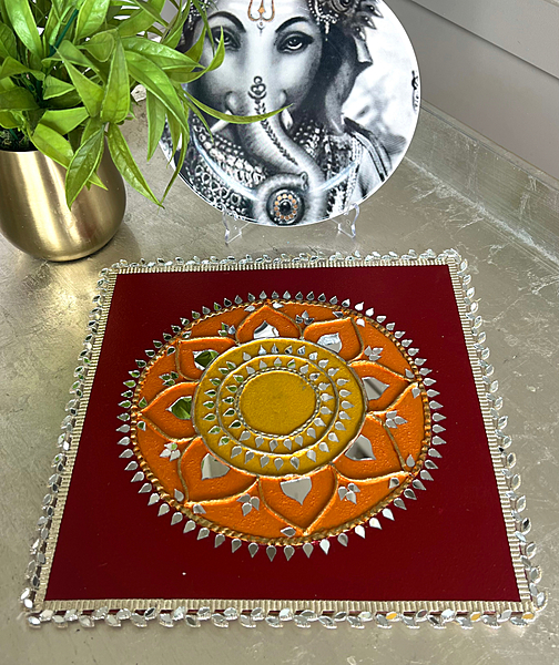LIPPAN ART COLOUR RANGOLI