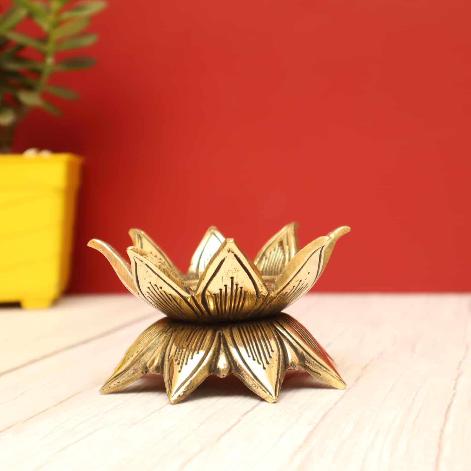 Brass Kamal chowki