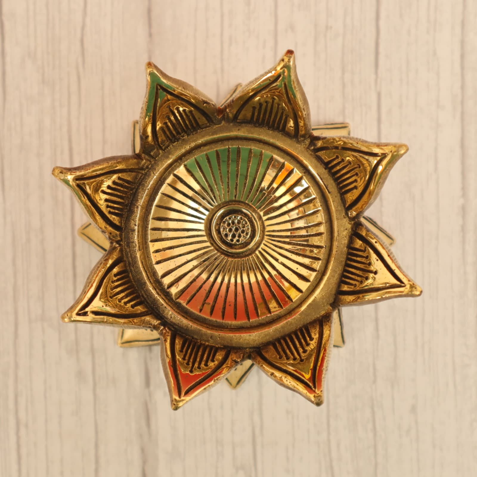 Brass Kamal chowki