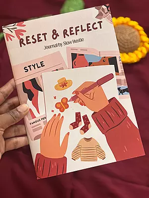 testReset & Reflect Edition (4-Month Guided Journal) Lady pink