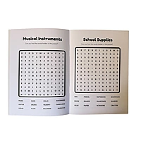 Word Search Activity Book for Kids — A5 Size - 300+ Words