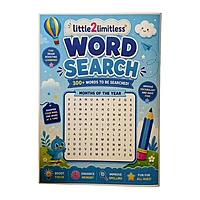 Word Search Activity Book for Kids — A5 Size - 300+ Words