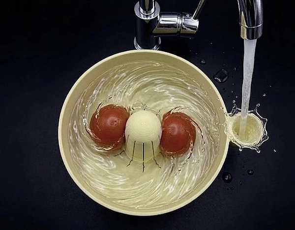 Hands-Free Fruit & Vegetable Washer