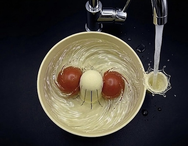 Hands-Free Fruit & Vegetable Washer
