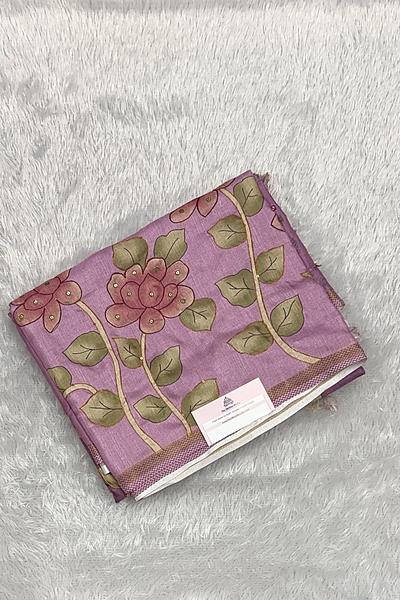 Kamakshi Crepe Tussar Saree : SWS640