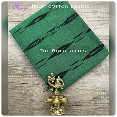 IKKAT COTTON FABRIC  PER METER 61