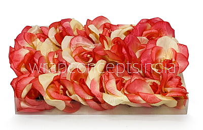 Coral & Lemon Rose Flower