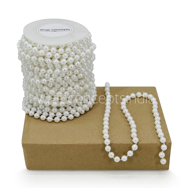 Large Pearl String - White Large Pearl String - White