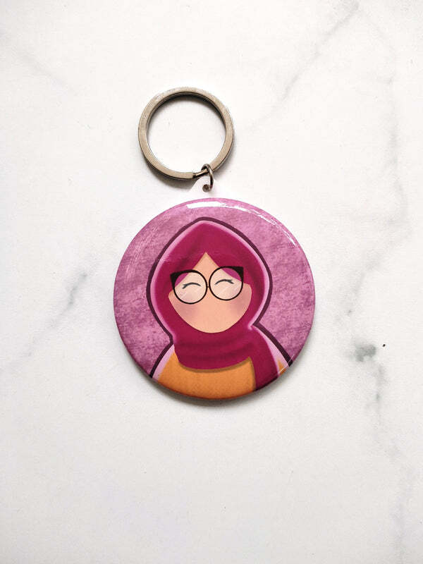 Hijabi Keychain