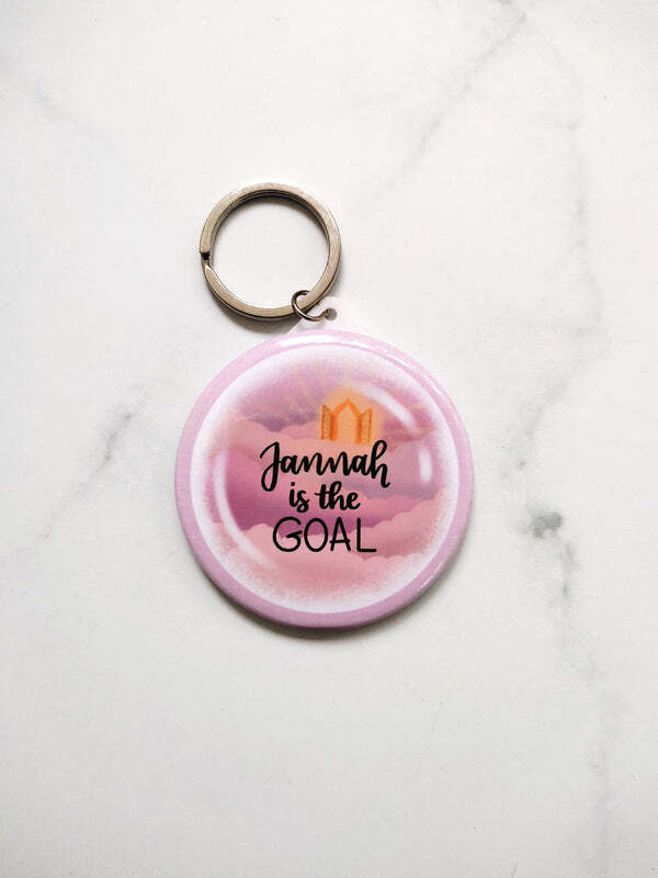 Jannah is the Goal Keychain