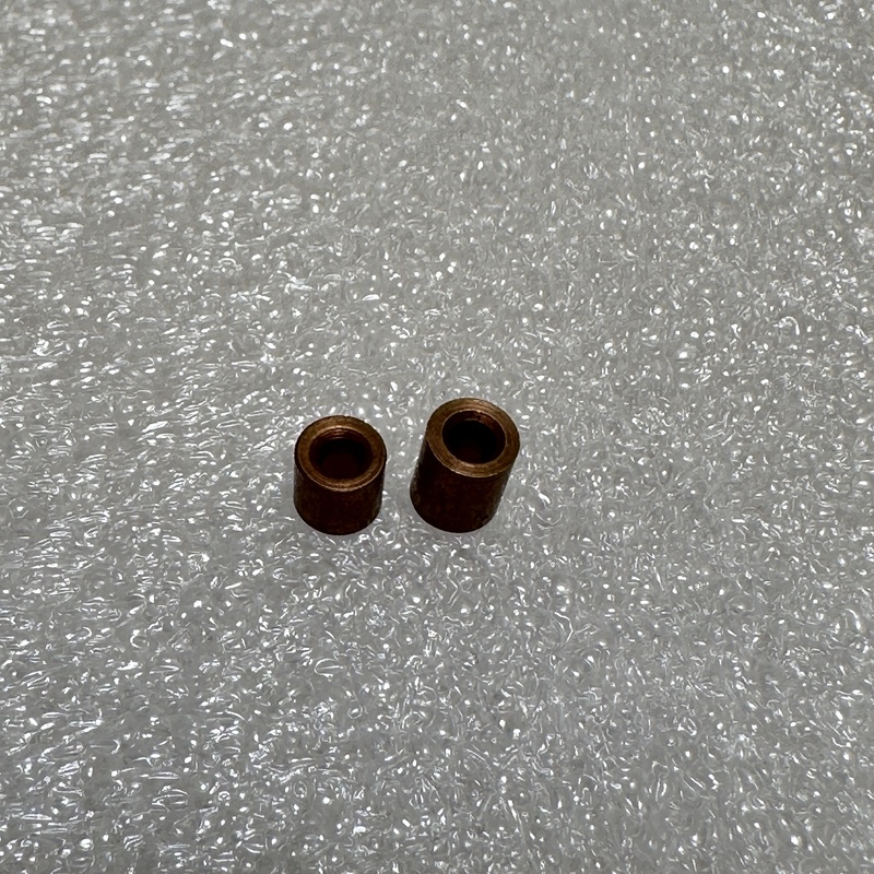 Capstan Brass Flywheel Bushing / Sleeve, Cassette Mechanism - CFB-M1 Capstan Brass Flywheel Bushing / Sleeve, Cassette Mechanism - CFB-M1