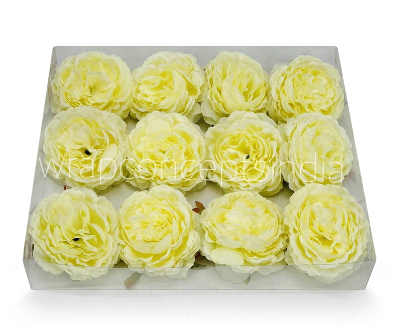 Ornate Peony-Lemon Chiffon
