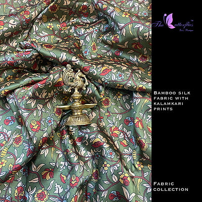 BAMBOO SILK FABRIC PER METER 18