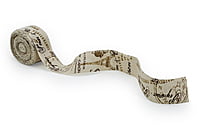Abstract Print Jute Burlap Ribbon