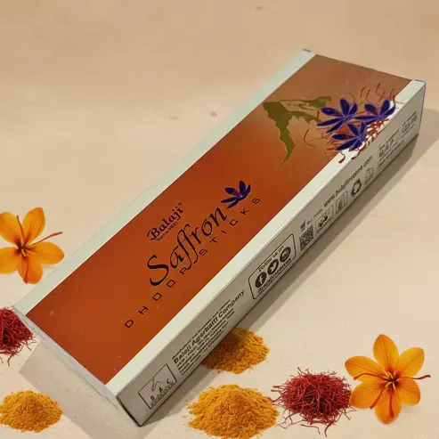 Balaji SAFFRON Dhoop Sticks 10N (₹125)