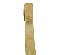 Light Gold Jute Style Ribbon
