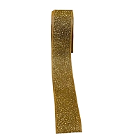 Shimmer Gold & Light Gold Luxe Ribbon