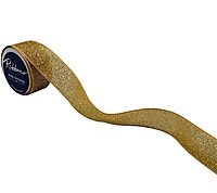 Shimmer Gold & Light Gold Luxe Ribbon
