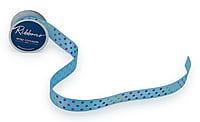 Rainbow Foil Polka Dot Ribbon
