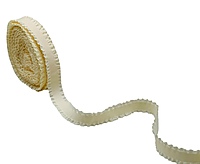 Ruffle Trim Fabric Ribbon