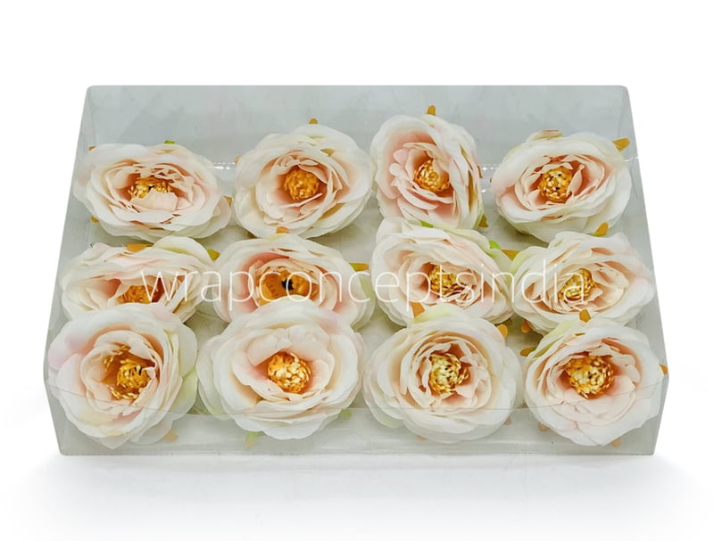 Camellia Flower - Ivory with hints of Pink