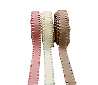 Ruffle Trim Fabric Ribbon