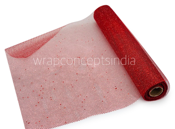 Gold Glitter Net Roll