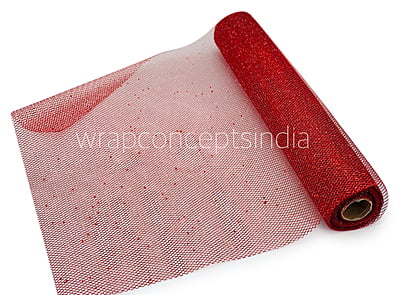 Gold Glitter Net Roll