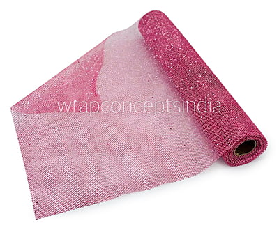 Gold Glitter Net Roll