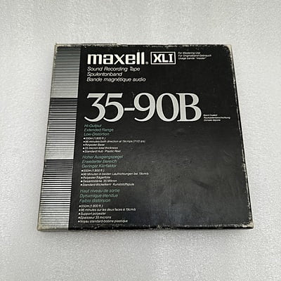 Maxell - 1/4" X 1800' Trident Plastic 7" Reel Audio Tape - MXL-35-90B-7