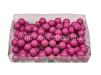 Rose Pink Faux Balls - 40 MM