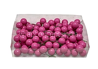 Rose Pink Faux Balls - 40 MM