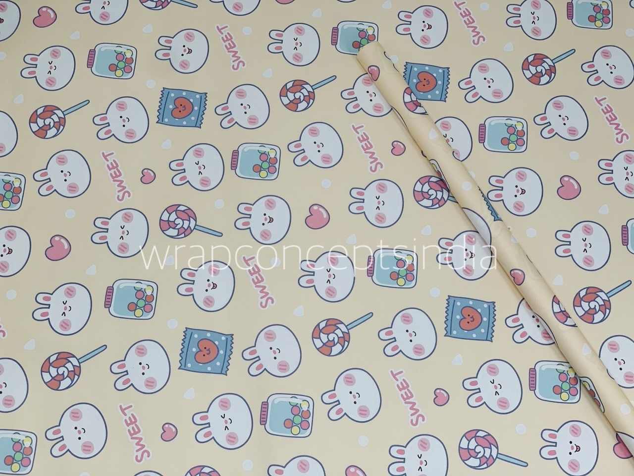 Cute Bunny Gift Wrap Set (Set of 2 Sheets) Cute Bunny Gift Wrap Set (Set of 2 Sheets)