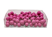 Rose Pink Faux Balls - 40 MM