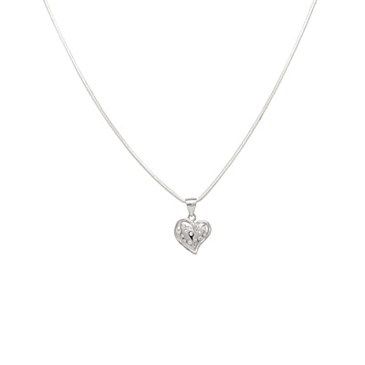 Silver Heart Pendent/Dollar for Women Silver Heart Pendent/Dollar for Women