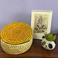 Moonj Lidded Basket