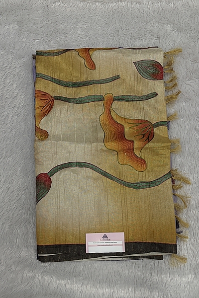 Kamakshi Crepe Tussar Saree : SWS637
