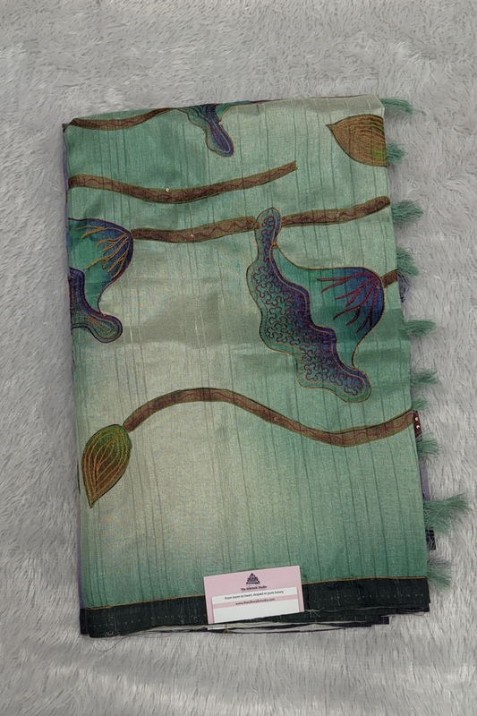 Kamakshi Crepe Tussar Saree : SWS637