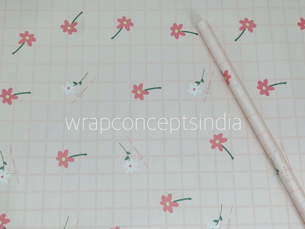 Hop & Bloom Gift Wrap Set (Set of 2 Sheets)