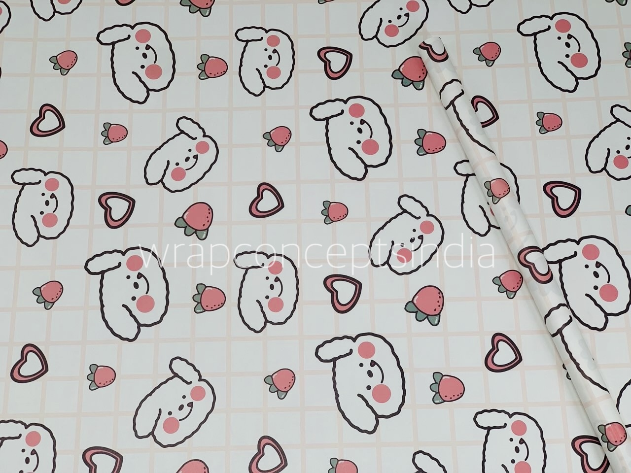 Hop & Bloom Gift Wrap Set (Set of 2 Sheets)