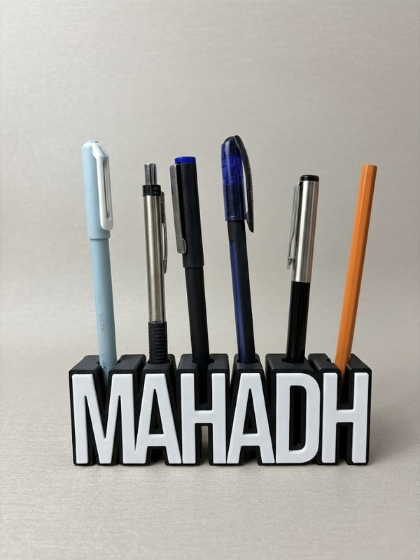 Personalised Name Pen and Pencil Holder