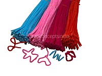 100 Pcs Pipe Cleaners for DIY Craft