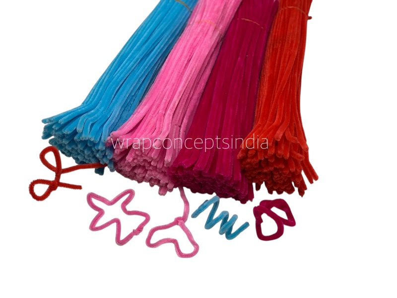100 Pcs Pipe Cleaners for DIY Craft