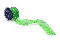 Organza Polka Ribbon - 4 cms